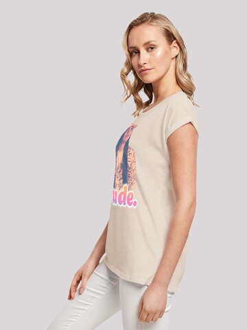 T-shirt 'Stranger Things Argyle Dude Netflix TV Series' F4NT4STIC en beige