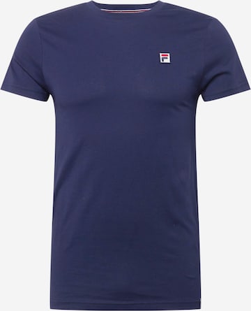 FILA Shirt in Blauw: voorkant