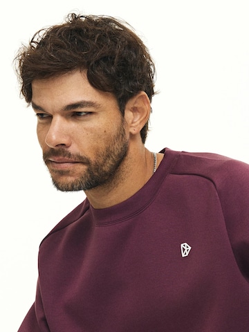 DRILLS Apparel Sweatshirt 'RECREATION Scuba' in Red