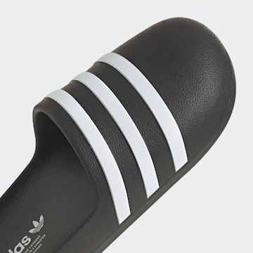 ADIDAS ORIGINALS Muiltjes 'Adifom Adilette' in Zwart