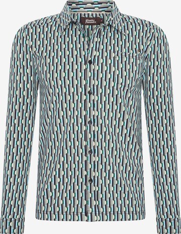 4funkyflavours Regular fit Button Up Shirt 'It's Funky' in Mixed colors: front