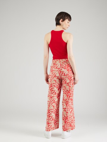 JDY - Pierna ancha Pantalón 'CAMILLE' en rojo