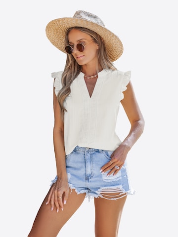 Cupshe Top‌‌‌ in Beige: Vorderseite