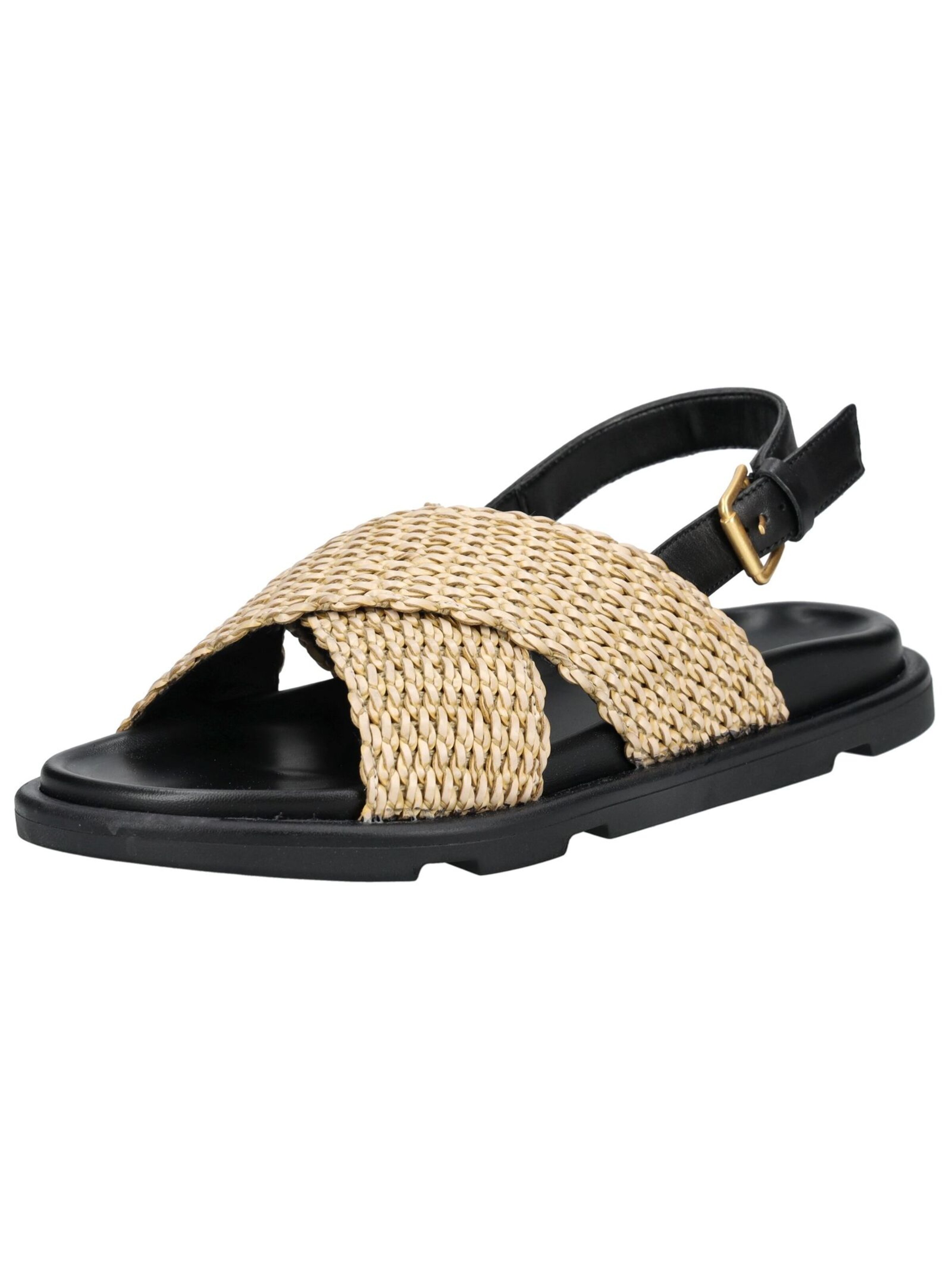 Marc O'Polo Strap sandal in Beige: front
