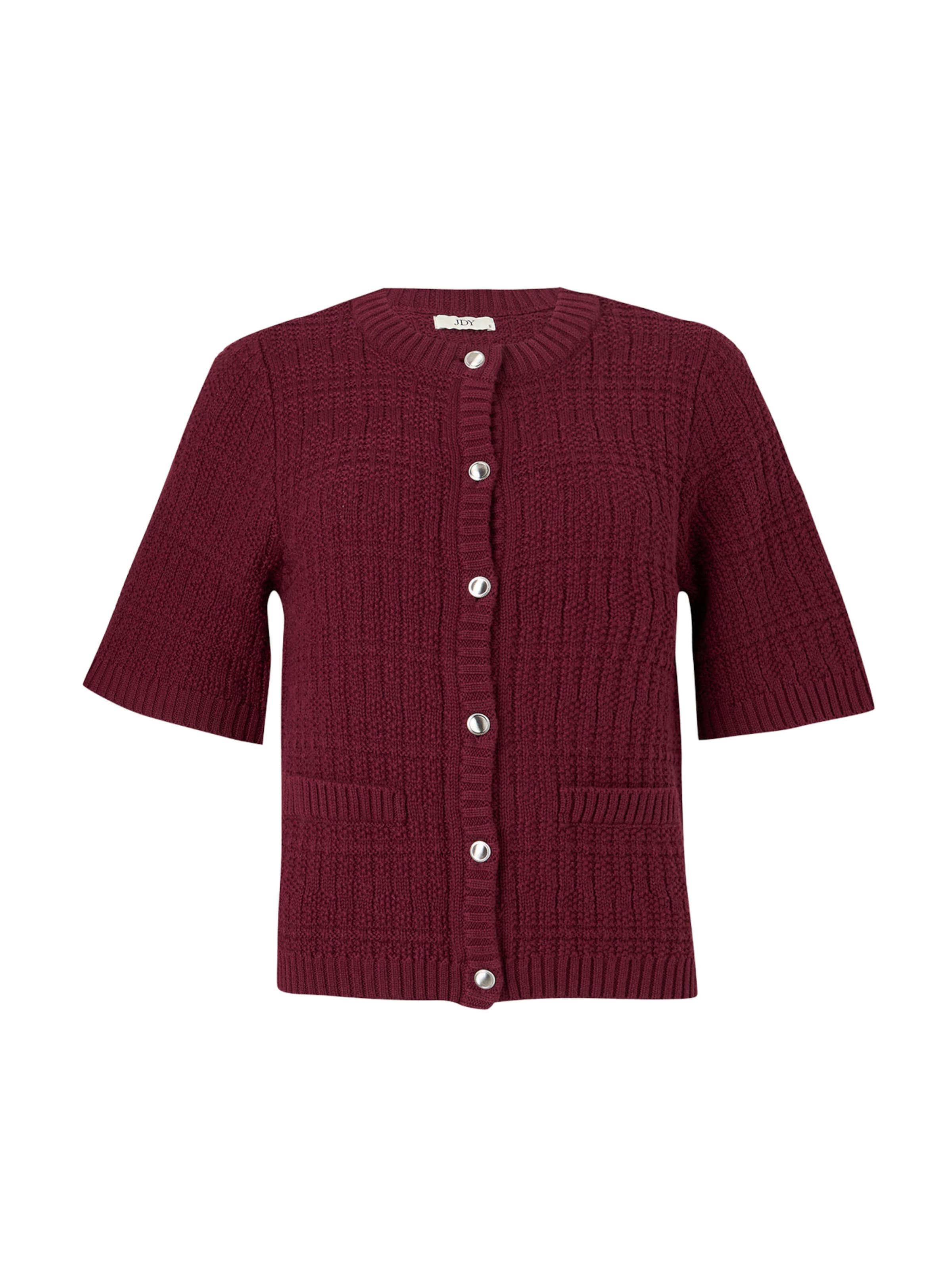 JDY Knit Cardigan 'JDYTIKKA' in Merlot, Item view