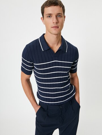 Koton Sweatshirt in Blauw: voorkant