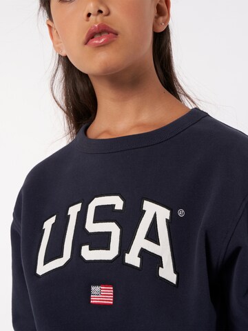 Sweat-shirt America Today en bleu