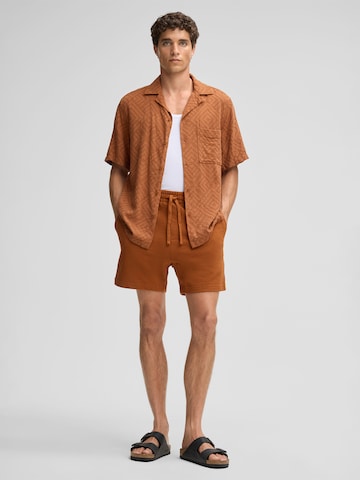 STRELLSON Regular Shorts 'Soma' in Braun