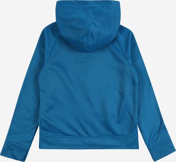 NIKE - Ajuste regular Sudadera con cremallera deportiva en azul