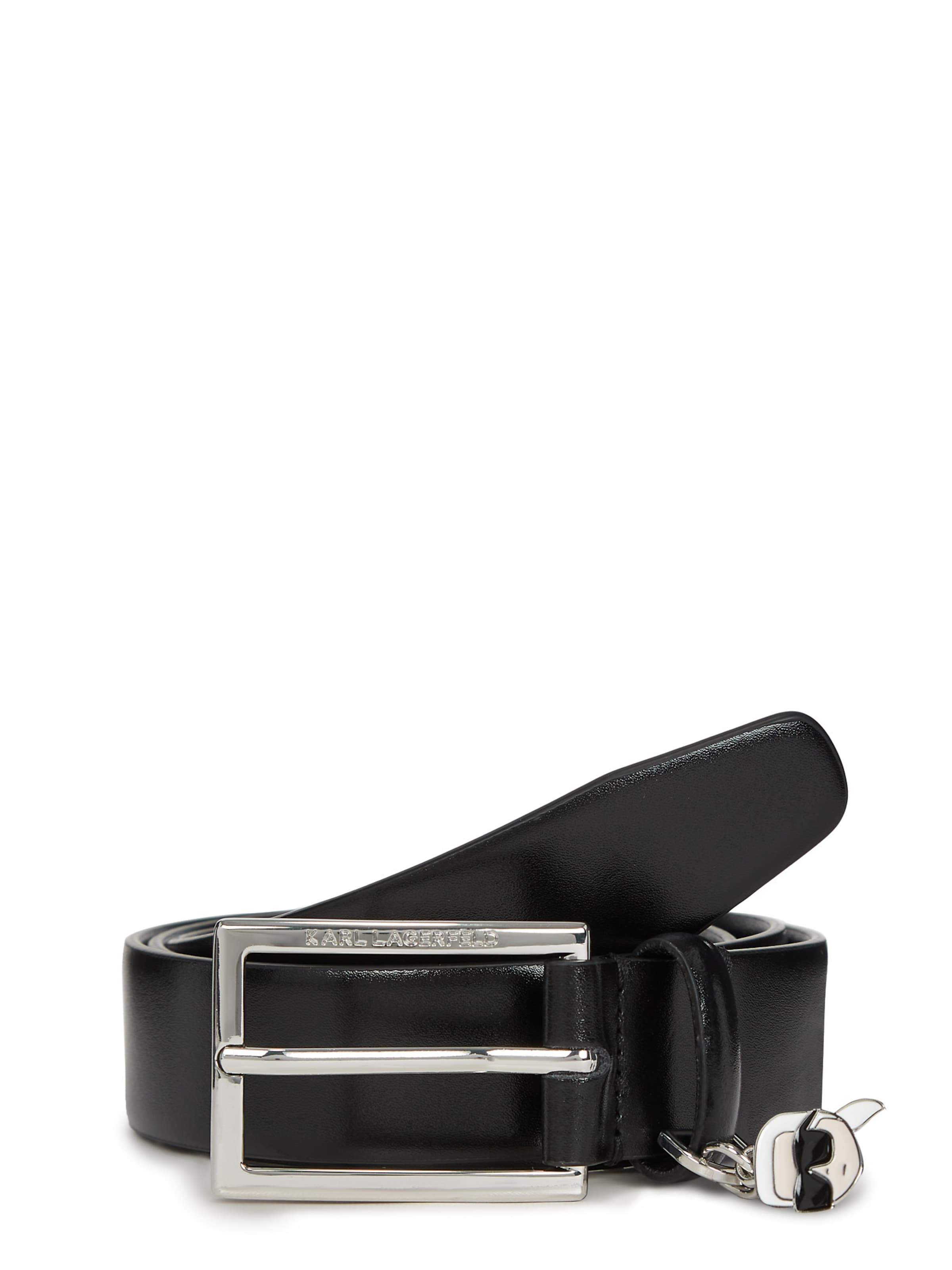 Karl Lagerfeld Vöö 'Ikon', värv must: eest vaates