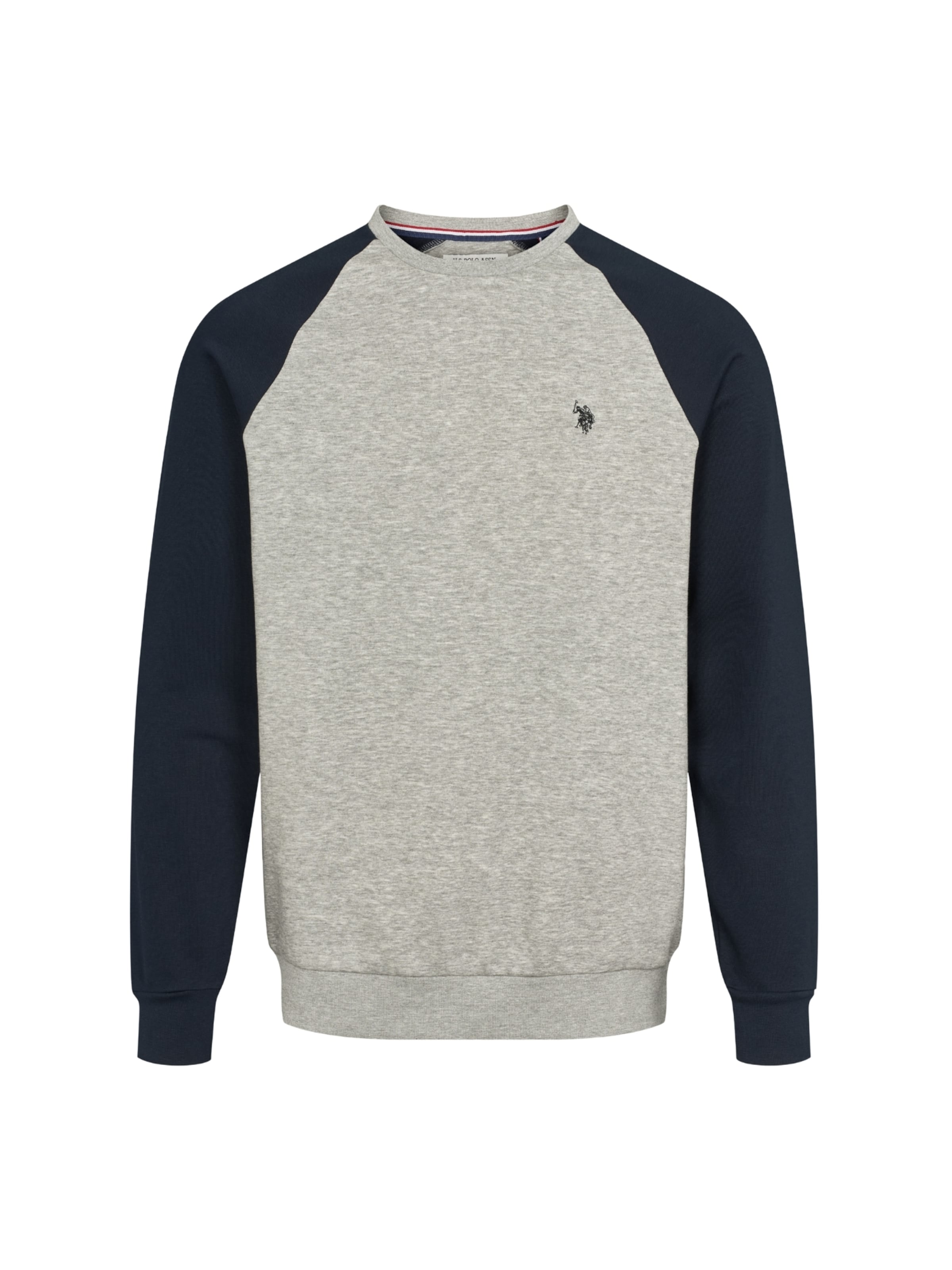 Pull-over 'Teo' U.S. POLO ASSN. en gris : devant