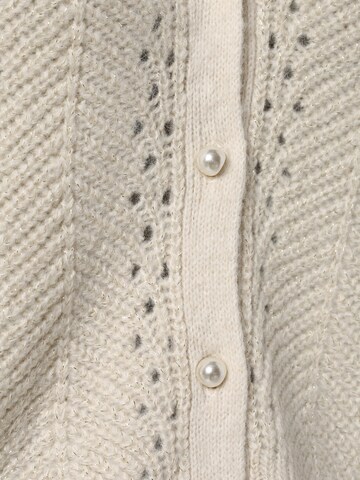 VILA Knit Cardigan 'Polana' in Beige