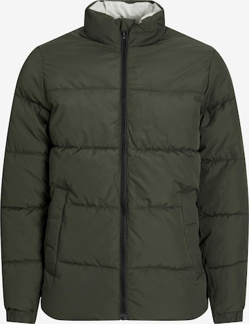 Jack & Jones Junior Winter Jacket in Green: front