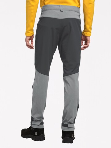 Haglöfs Slimfit Outdoorhose 'Rugged Flex' in Grau