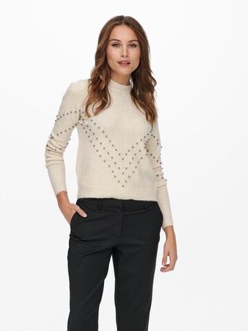 Pullover 'Miley' di ONLY in beige: frontale