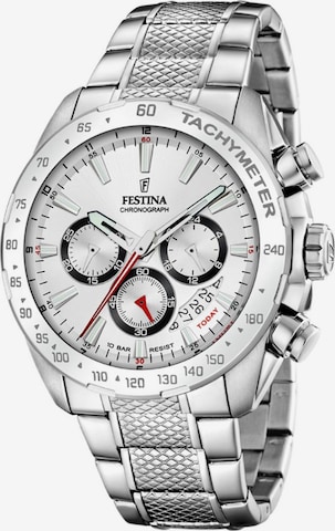 Montre à affichage analogique 'Timeless' FESTINA en blanc : devant