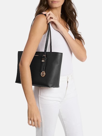 Michael Kors Handväska 'MICHAEL KORS QUINN HANDBAG BORSA' i svart