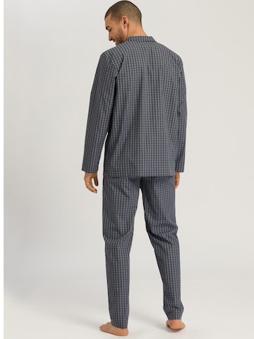 Hanro Long Pajamas ' Night & Day ' in Grey