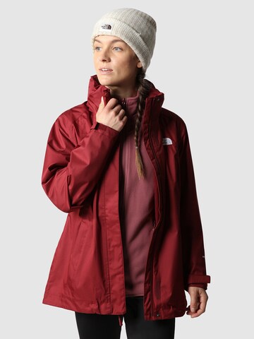 THE NORTH FACE Outdoorová bunda 'Evolve II' – hnědá: přední strana