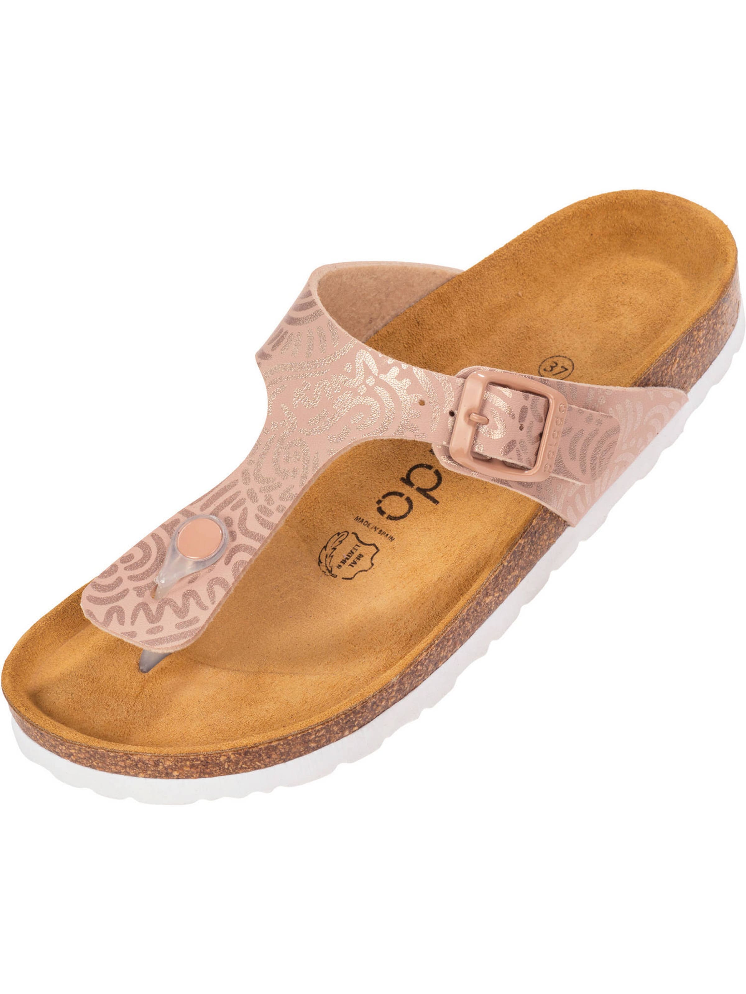 Palado T-bar sandals 'Kos' in Pink: front