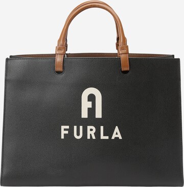 FURLA Shopper 'VARSITY' in Black