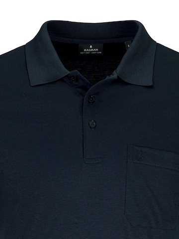 Ragman Shirt 'Basic' in Blue