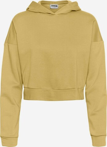 Sweat-shirt 'Lupa' Noisy may en jaune : devant