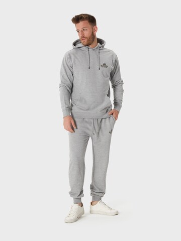 Oldskull Sweatshirt 'Samurai' in Grey