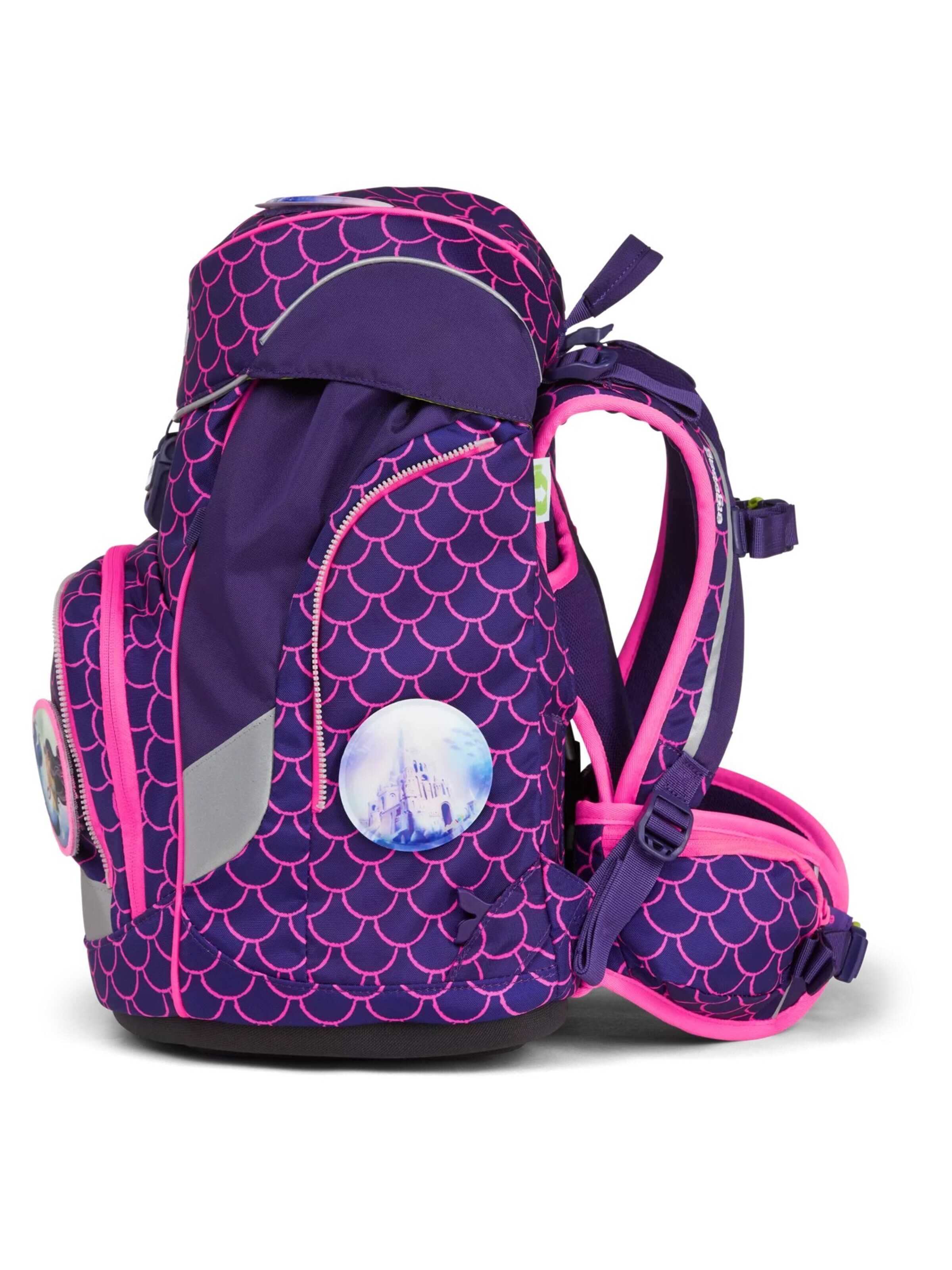 ergobag Backpack 'Schulranzen-Set pack Set' in Purple