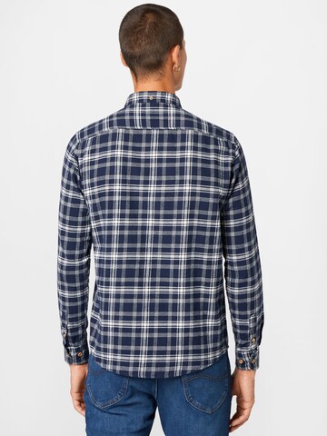 Kronstadt Regular fit Button Up Shirt 'Johan' in Blue