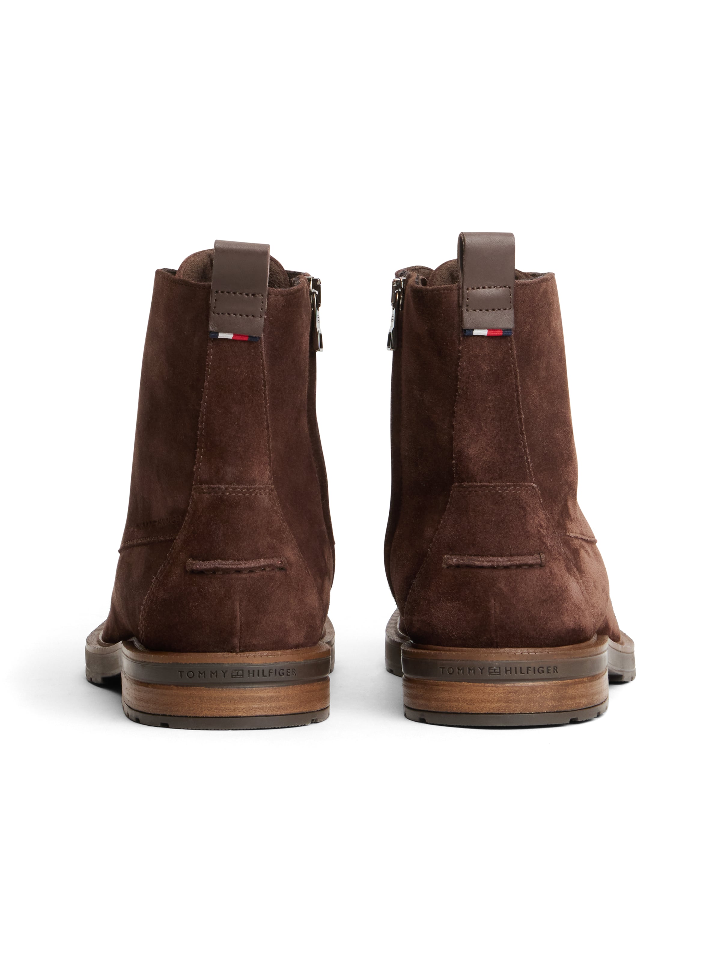 TOMMY HILFIGER Schnürboots in Braun