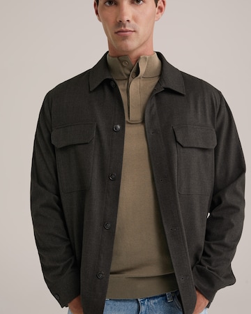 WE Fashion Between-season jacket in Brown