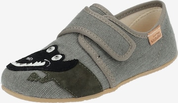 Living Kitzbühel Slippers in Grey: front