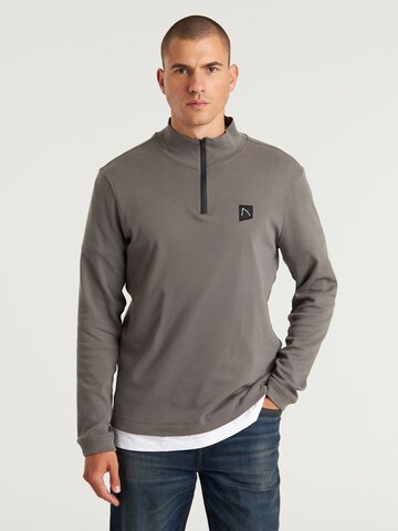 CHASIN' Shirt 'Ultimo' in Grey: front