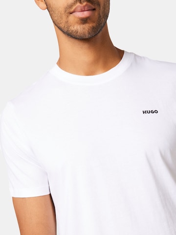 HUGO Red T-Shirt 'Dero' in Weiß