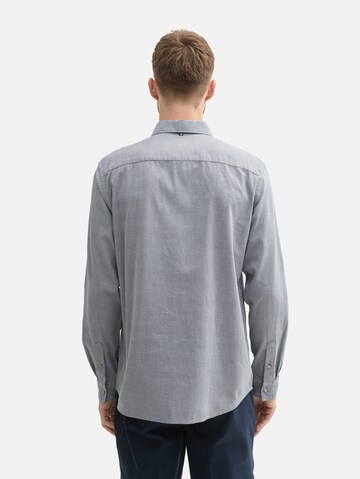 TOM TAILOR Regular Fit Hemd in Blau