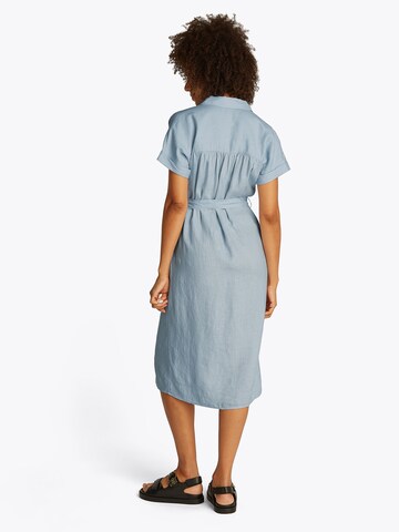 Abito camicia 'ESS' di TOMMY HILFIGER in blu
