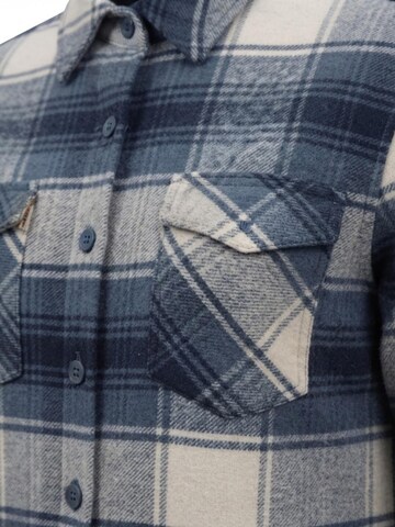 Chemisier 'Women's flannel shirt with 4 Pockets' Radwa en bleu