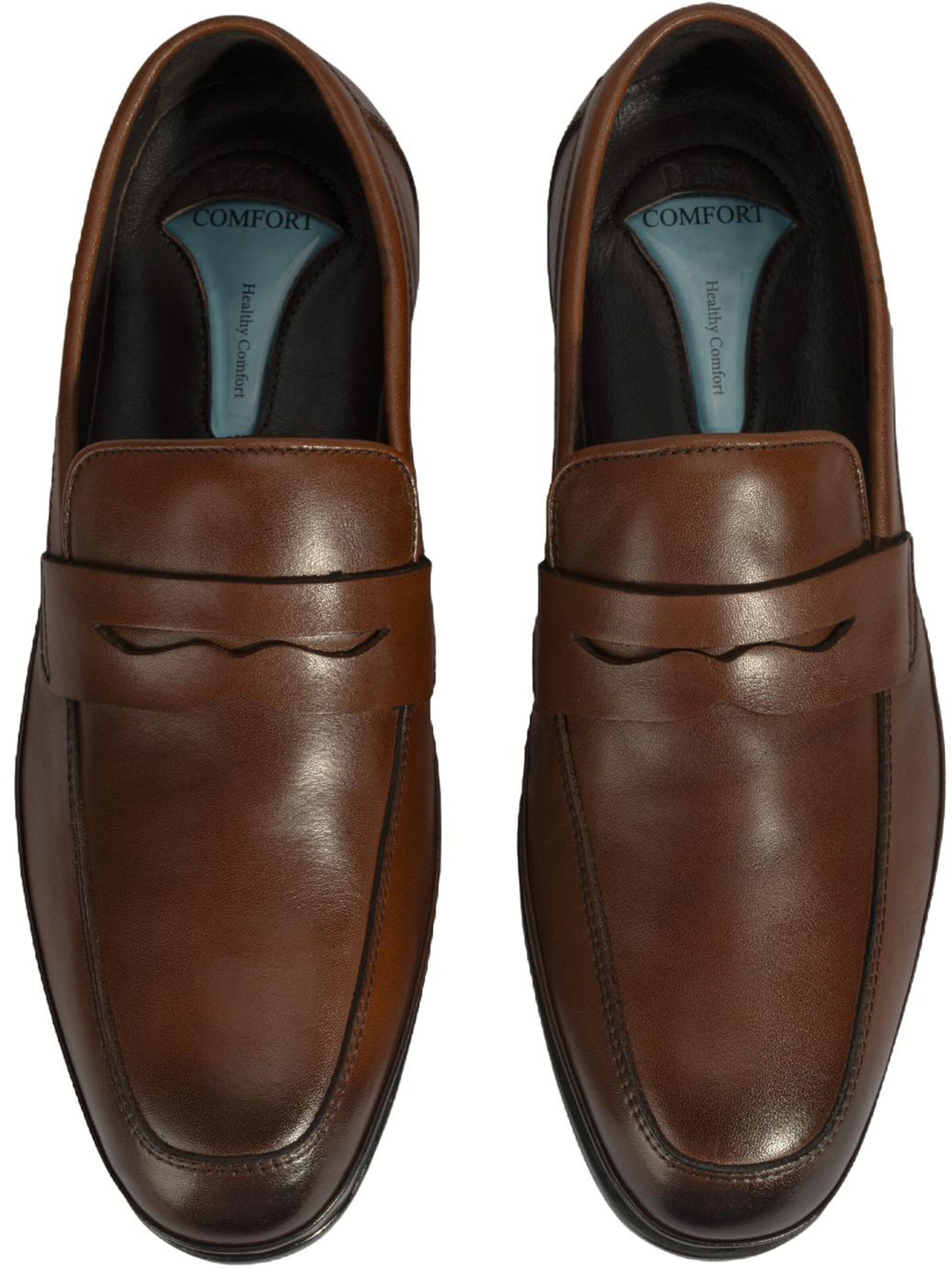 Mocassin 'Slip-Ons' Desa en marron
