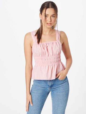 Top di River Island in rosa: frontale