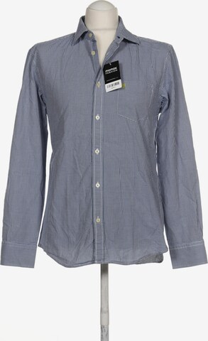 Marc O'Polo Button Up Shirt in M in Blue: front