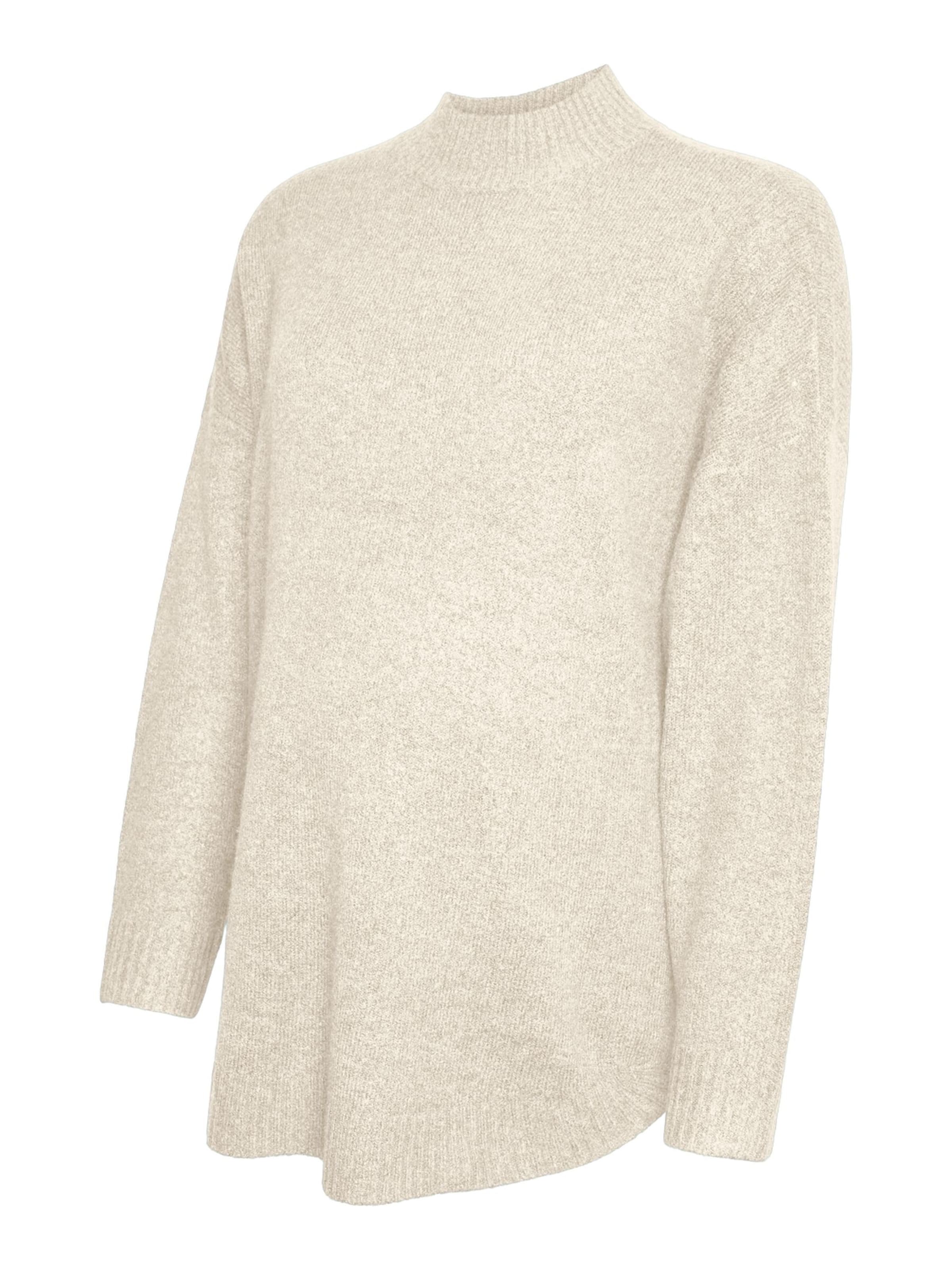 Vero Moda Maternity Trui in de kleur Wolwit, Productweergave