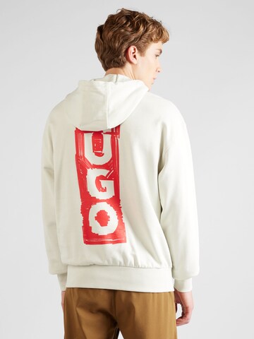 HUGO Sweatshirt 'Diushi' in Beige