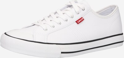 LEVI'S Baskets basses en noir / blanc, Vue avec produit