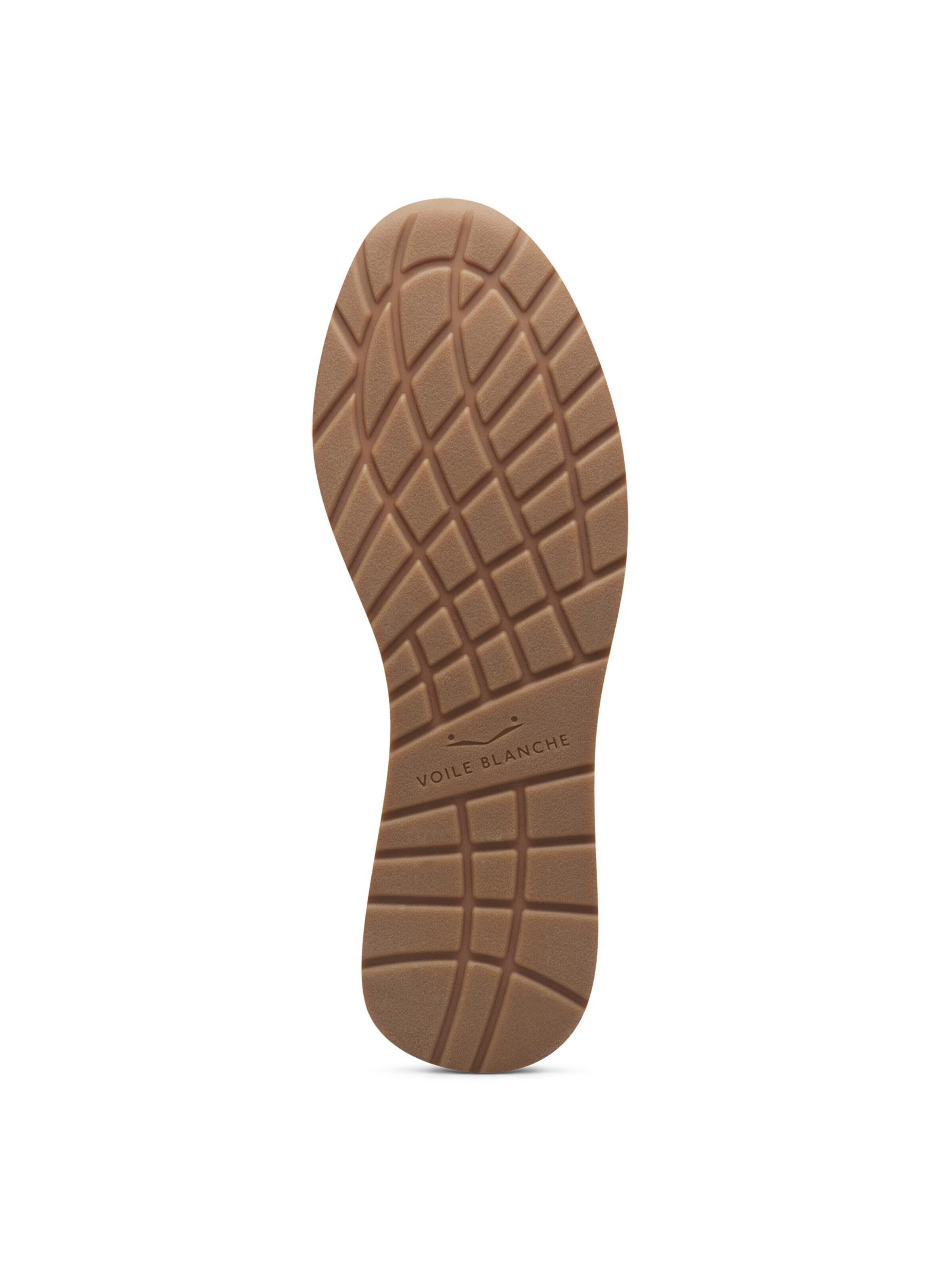 Voile blanche Lace-up shoe 'PLAY SNEAK FUR W 01.' in Beige