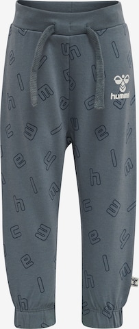 Hummel Tapered Pants 'Cheer' in Grey: front
