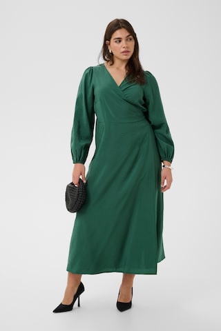 Robe 'KCRuby' KAFFE CURVE en vert : devant