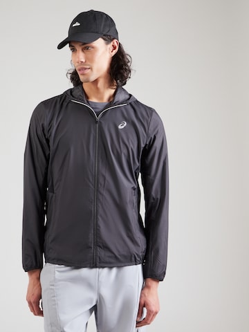 ASICS Sports jacket 'CORE' in Black: front