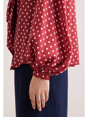 SEIDENSTICKER Blouse in Rood