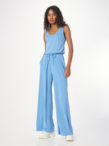 Urban Classics Jumpsuit in Blauw: voorkant